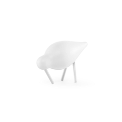Shorebird small, white, Normann Copenhagen