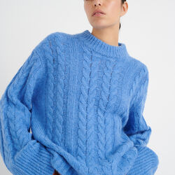 JevonIW Pullover, fall blue, InWear