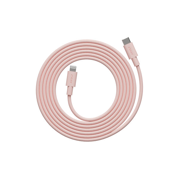 Cabel 1 USB-C to lightning, new pink, Avolt
