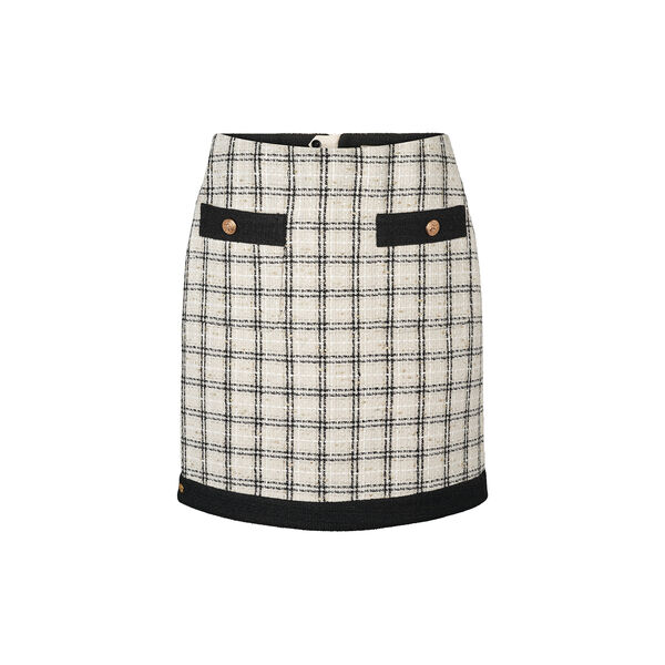 Marmonti skirt, black/off white, PBO