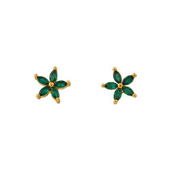 Crystal Flower Stud Earrings, Orelia