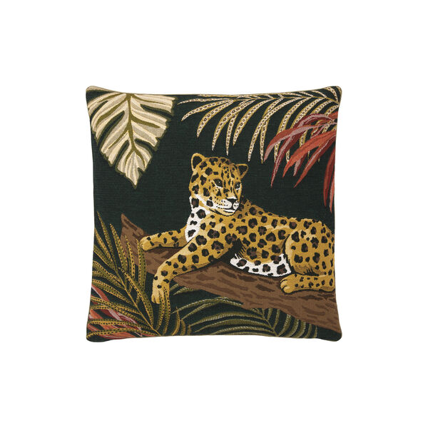 Pasha Cushion Cover, foret P, Yves Delorme