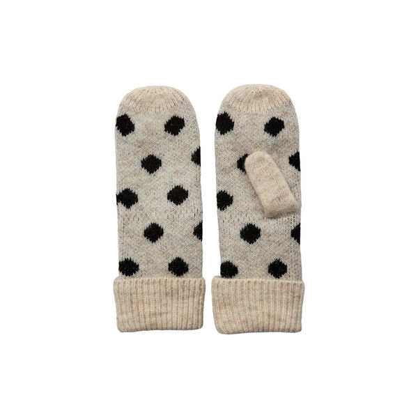 NUOLLIE MITTEN, sesame melange, N&Uuml;MPH