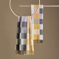 Plain Beat-pledd, 01221 honey rose, Silkeborg Uldspinderi