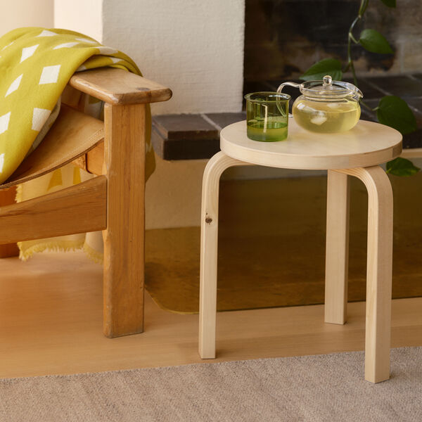 Stool 60, villbj&oslash;rk, Artek