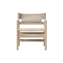 Canvas 21 Chair, soap treated oak/natural canvas, Fredericia