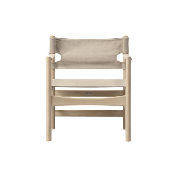 Canvas 21 Chair, soap treated oak/natural canvas, Fredericia