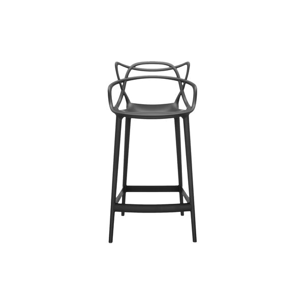 MASTERS skammel, black, Kartell