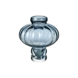 Ballong vase 02, bl&aring;, Louise Roe