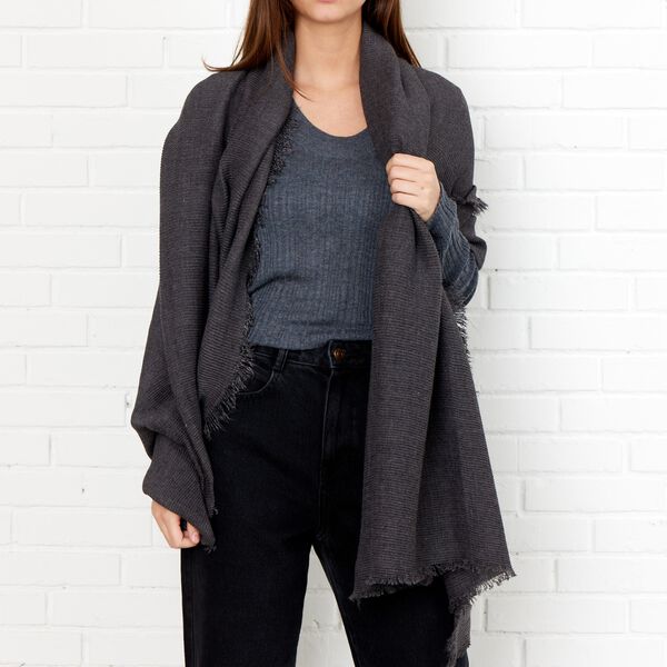 BELLA Scarf, grey, Bella Ballou