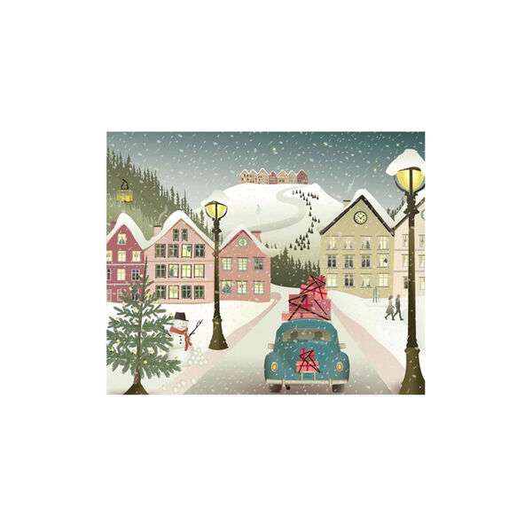 Let it snow plakat, 40x30 cm, ViSSEVASSE
