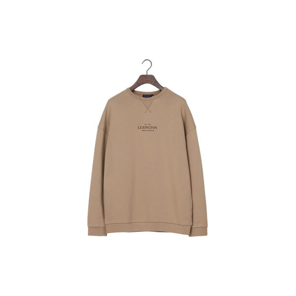 Rodney grafisk genser, brun, Lexington