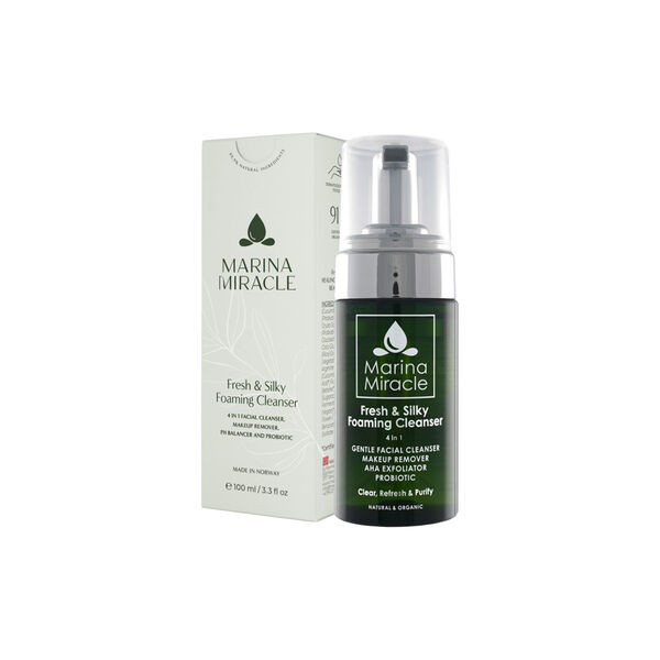 Fresh & Silky Foaming Cleanser, Marina Miracle