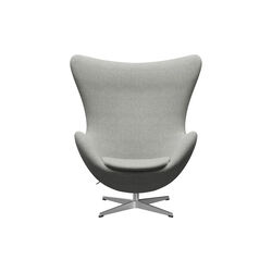&AElig;gget&trade; 3316 loungstol, white/grey, Fritz Hansen