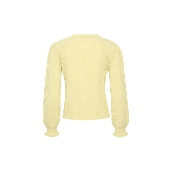 BeateKB Cardigan, pastel yellow, Karen by Simonsen