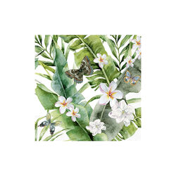 Lunsjserviett, jungelblader, Vinding