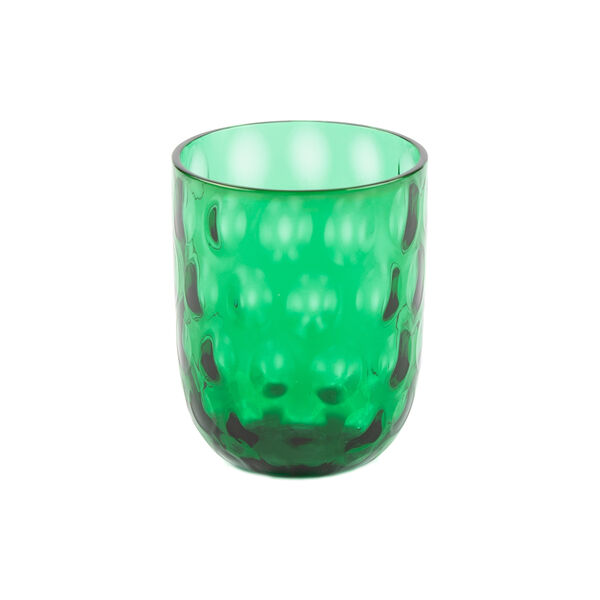 Danish Summer Big Drops glass, green, Kodanska