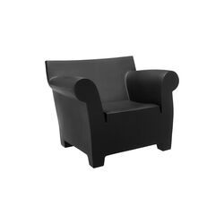 BUBBLE lenestol, black, Kartell