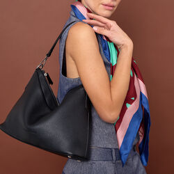 VIENNA Hobo veske, svart, Bella Ballou