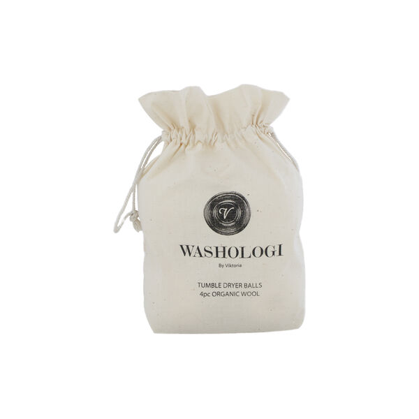&Oslash;kologiske t&oslash;rkeballer, 4pk, Washologi