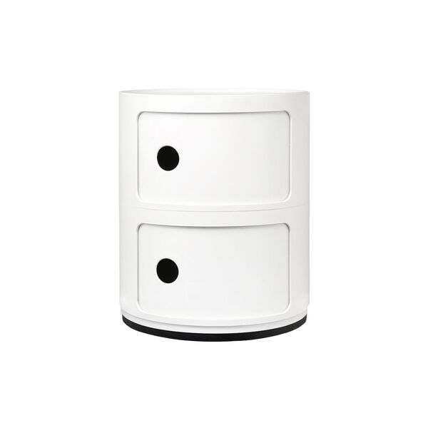 COMPONIBILI 2 ELEMENTI oppbevaringsbord, white, Kartell