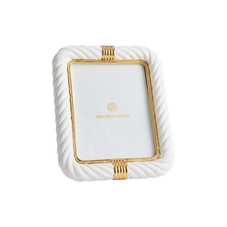 Geneva ramme, hvit/gull, Jonathan Adler