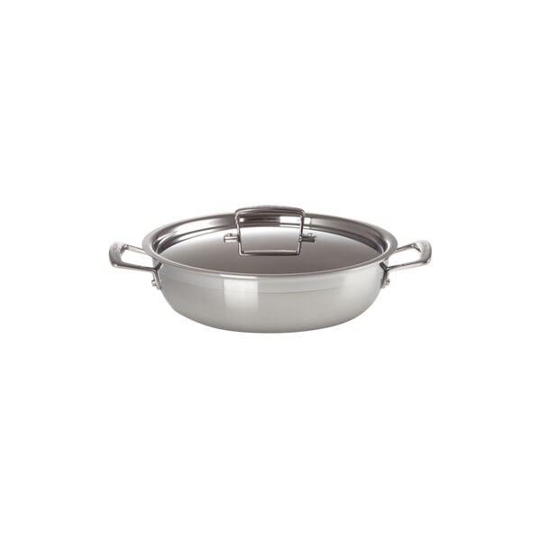 3-PLY sautergryte med lokk &Oslash; 30 cm, Le Creuset
