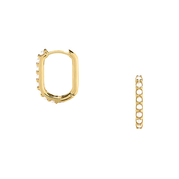 Pearl Encrusted Mini Oval &oslash;redobber, Orelia