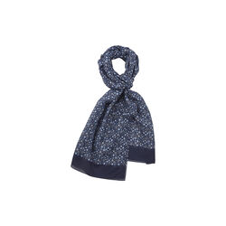 Skjerf, m&oslash;rk bl&aring;/navy, SAND Copenhagen