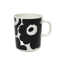 Unikko krus, white/black, Marimekko