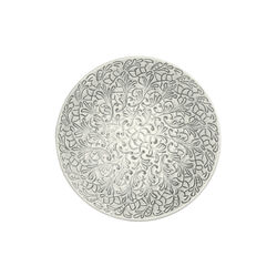 Lace tallerken 20 cm, grey, Mateus