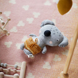 Melvin Babypledd, Light Rosa/Yellow, R&oslash;ros Tweed