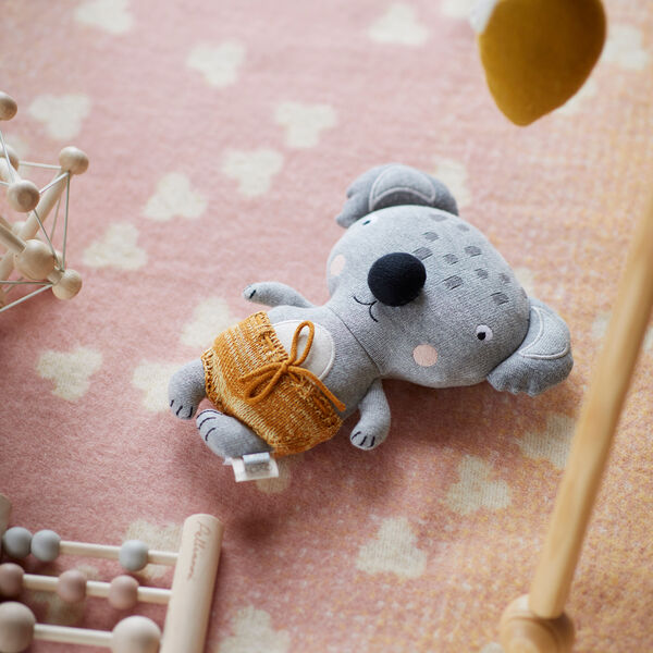 Melvin Babypledd, Light Rosa/Yellow, R&oslash;ros Tweed