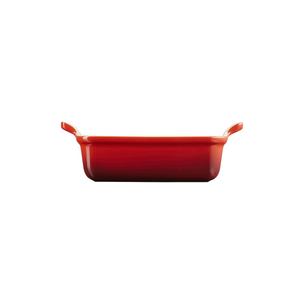 Heritage rektangul&aelig;rt fat 19 cm, cerise, Le Creuset