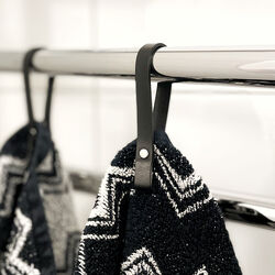 H&aring;ndkleholdere, sort, Nordan Home