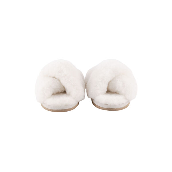 Lovisa slip-on t&oslash;ffel, creme, Shepherd of Sweden