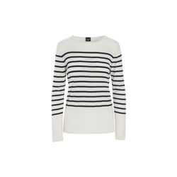 Bloom Strikkebluse, canvas/black stripe, BITTE KAI RAND