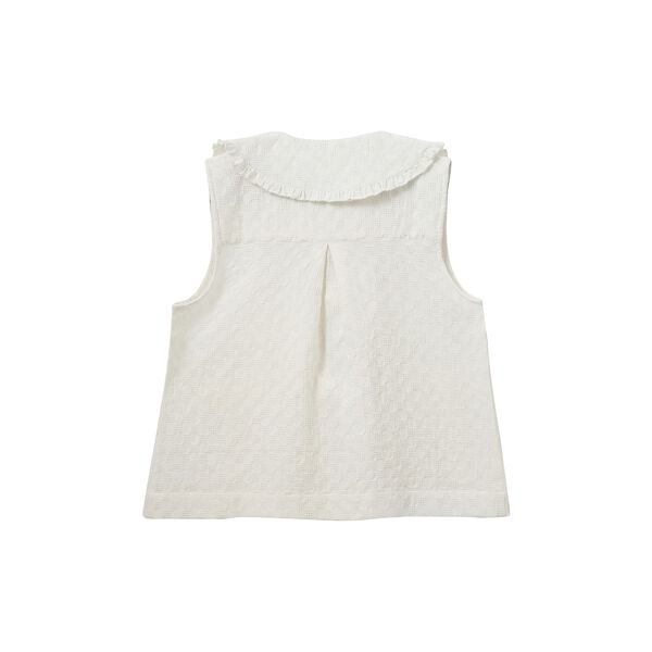 Annikasw Vest, snow white, Sofie Schnoor