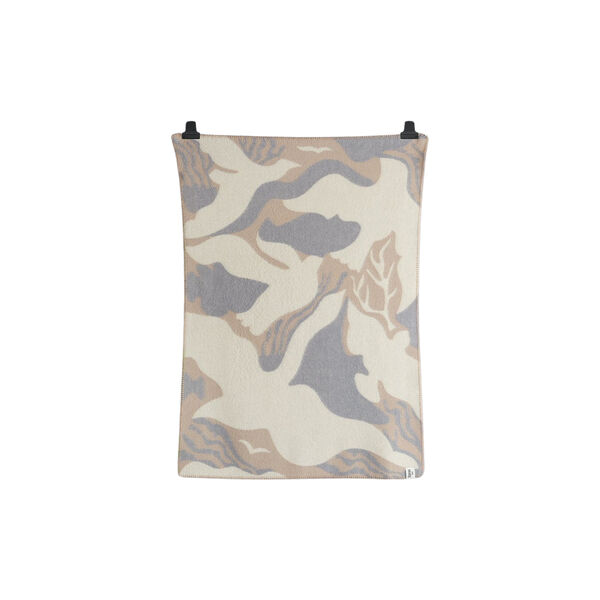 Fugl Og Fisk Halvpledd, Grey/Beige, R&oslash;ros Tweed