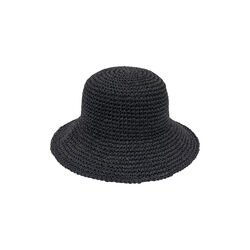 RAFFIA Hat, black, Bella Ballou