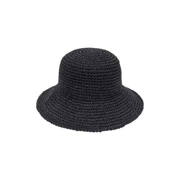 RAFFIA Hat, black, Bella Ballou