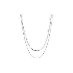 The Cecilia Chain halskjede, s&oslash;lv, Luv Aj