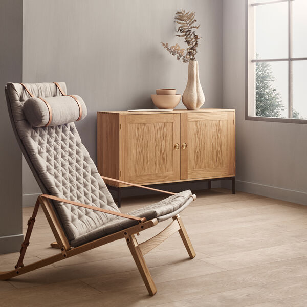 FK10 Plico loungestol, oljet eik/natur, Carl Hansen & S&oslash;n