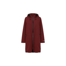 Softshell regnjakke, rustr&oslash;d, Ilse Jacobsen Hornb&aelig;k