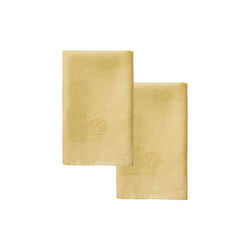 Plain linservietter, lemon curd, Georg Jensen Damask