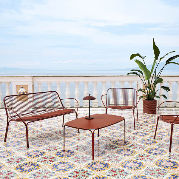 MINI GEEN-A Battery Version bordlampe, brick red, Kartell