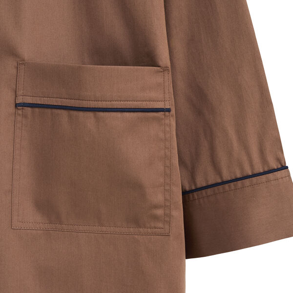 Outline pyjamasskjorte L/S, milk chocolate, HAY