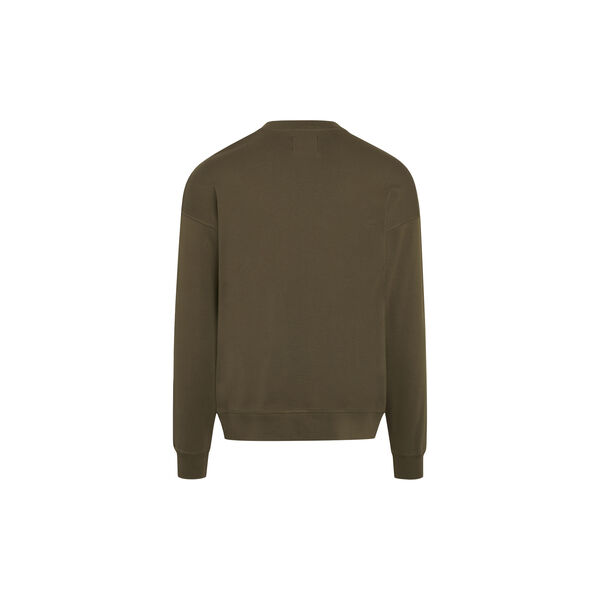 Cotton Rib Son Badge genser, capers, Mads N&oslash;rgaard