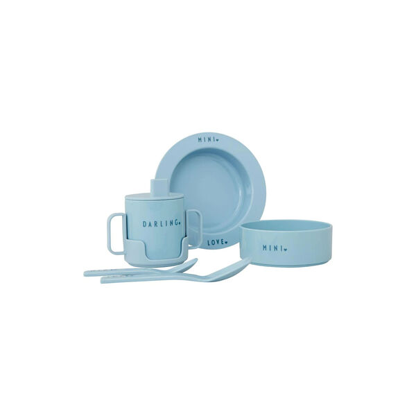 Mini Favourite startsett, lysebl&aring;, Design Letters