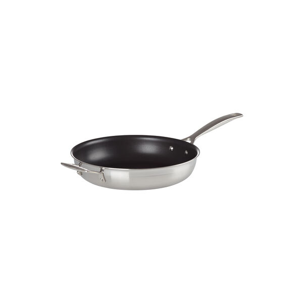 3-PLY stekepanne med Non-Stick belegg og hjelpepeh&aring;ndtag &Oslash; 28 cm, Le Creuset